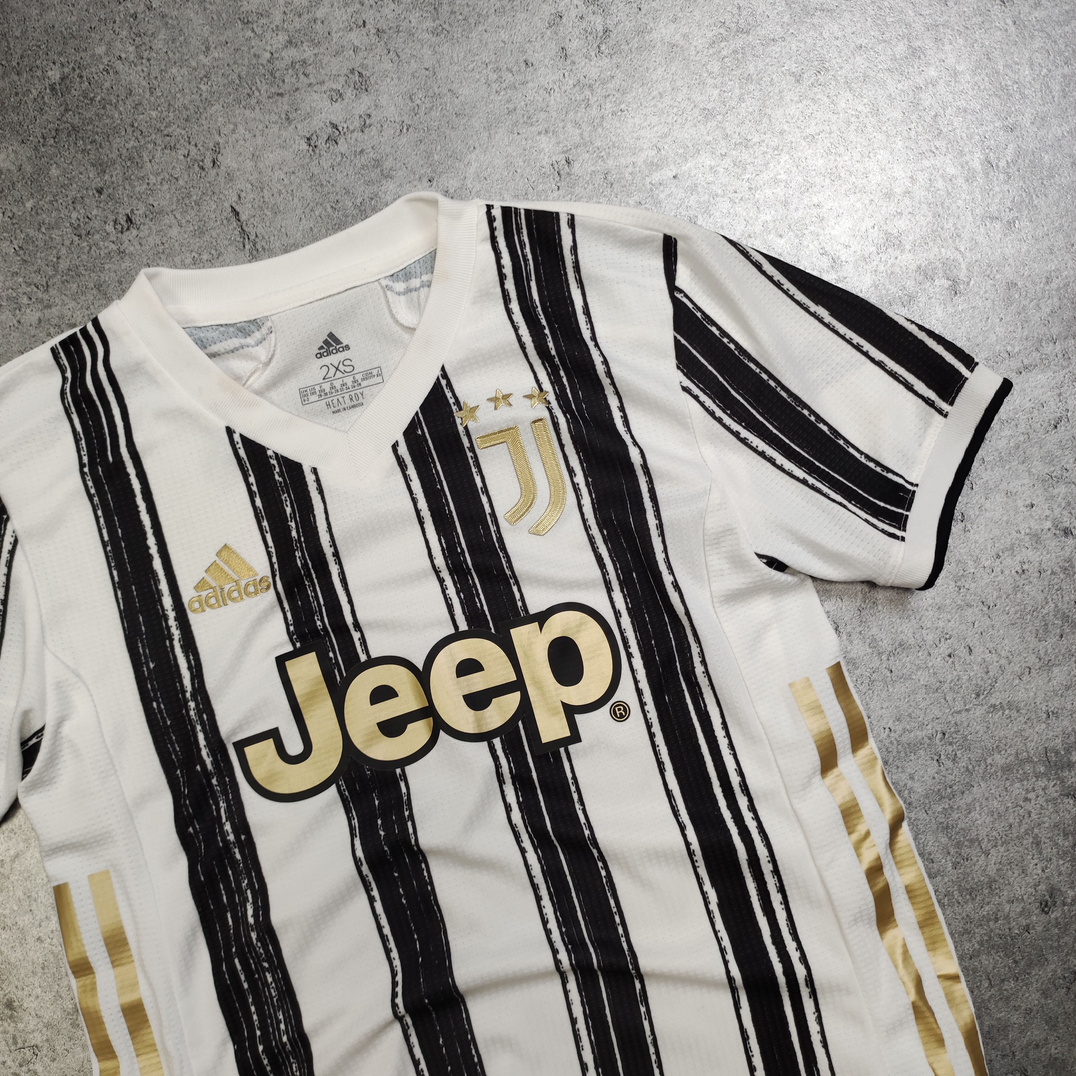 Adidas RARE Size XXL Juventus FC Football Authentic PRO Jersey Size US XXS / EU 40 - 5 Thumbnail