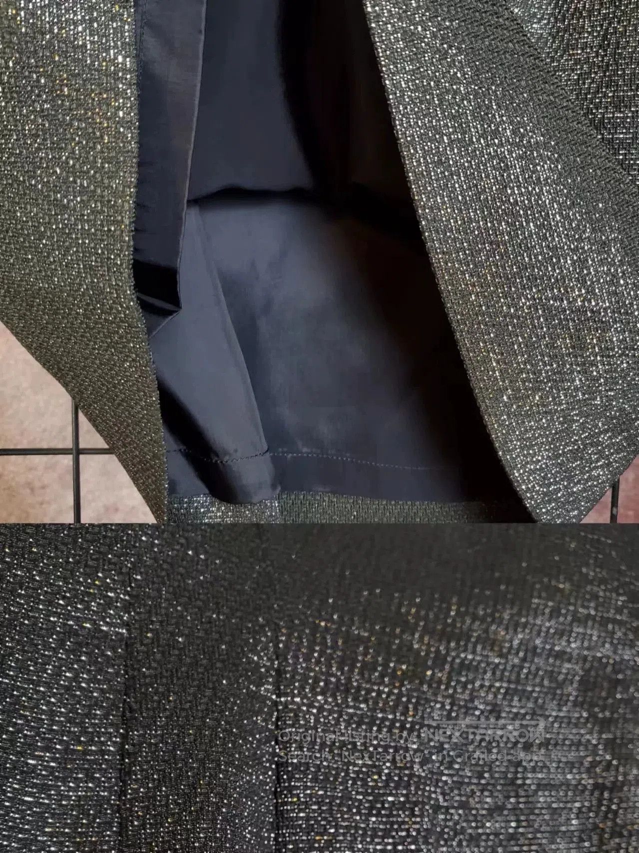 Dior dior high-end shimmering half skirt. Size US 27 - 6 Thumbnail