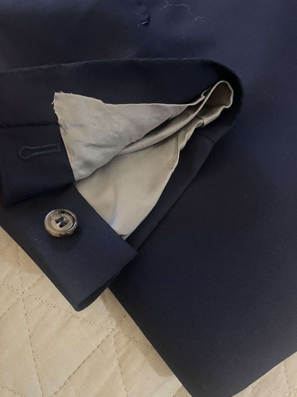 Eleventy Eleventy Milano Tick Pock Thread Jacket Size 42R - 15 Thumbnail
