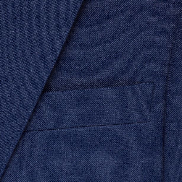 Gucci o1s1wg110125 Wool Twill Formal Jacket With Label in Blue Size US S / EU 44-46 / 1 - 4 Thumbnail
