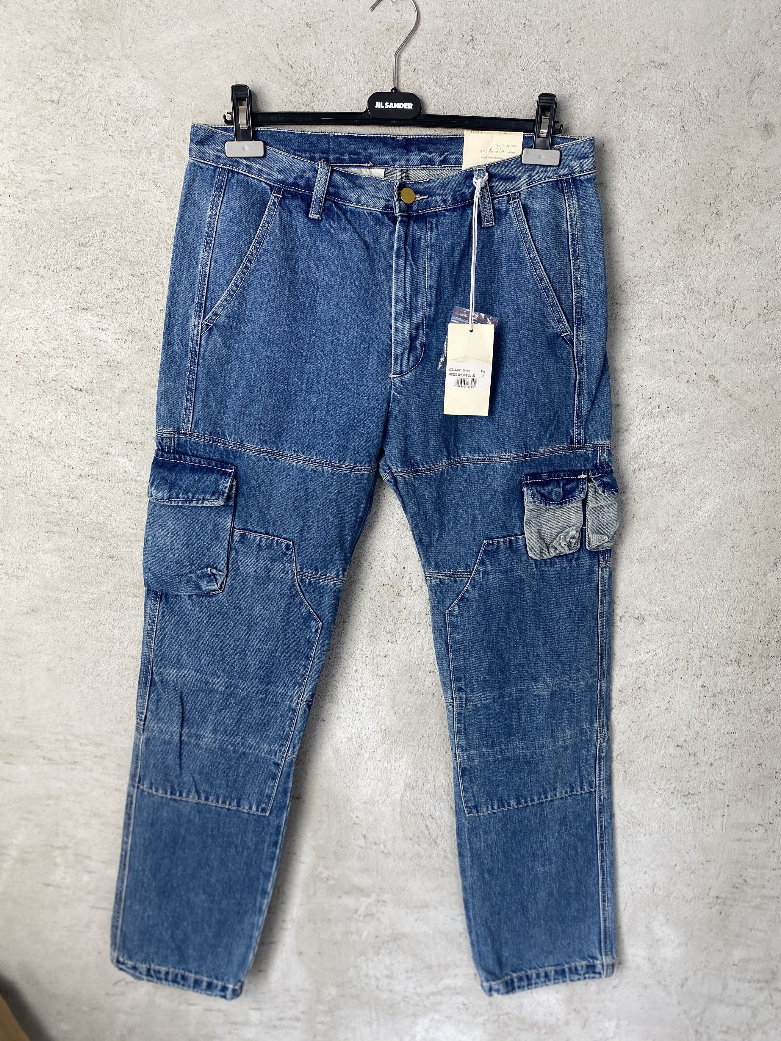 MNML MNML denim cargo jeans pants Size US 32 / EU 48 - 1 Thumbnail