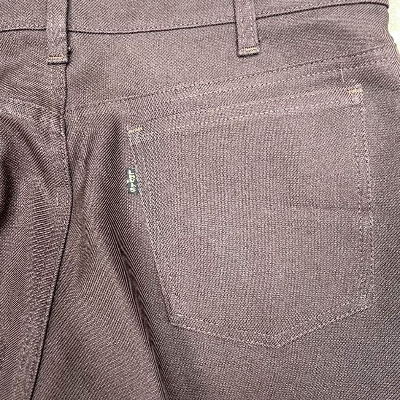 Levi's VINTAGE Levi's pants dress slacks brown USA 70s 36x32 made in Size US 36 / EU 52 - 4 Thumbnail