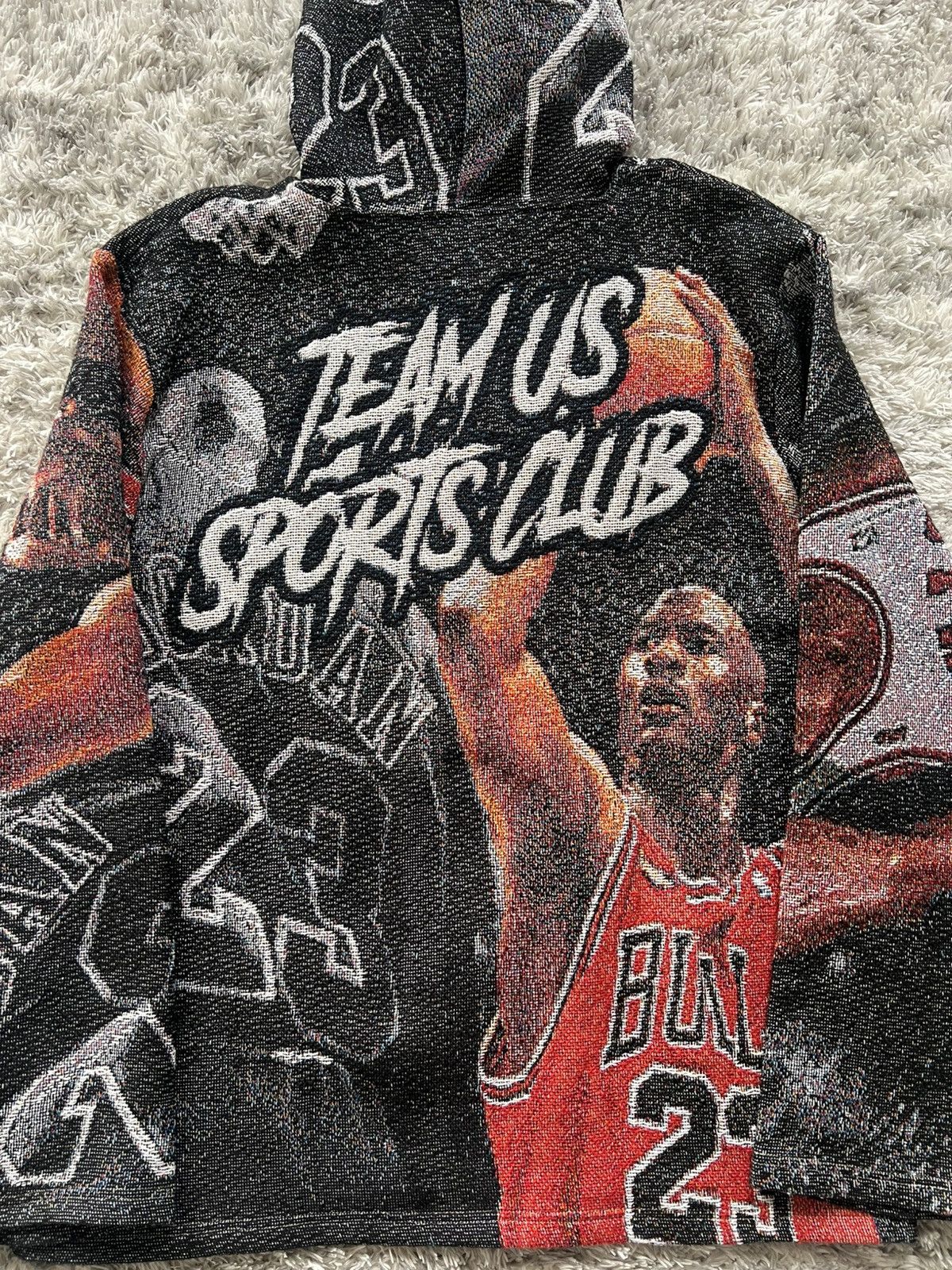 Other Custom Michael Jordan 3 Peat Tapestry Hoodie Size US L / EU 52-54 / 3 - 4 Thumbnail