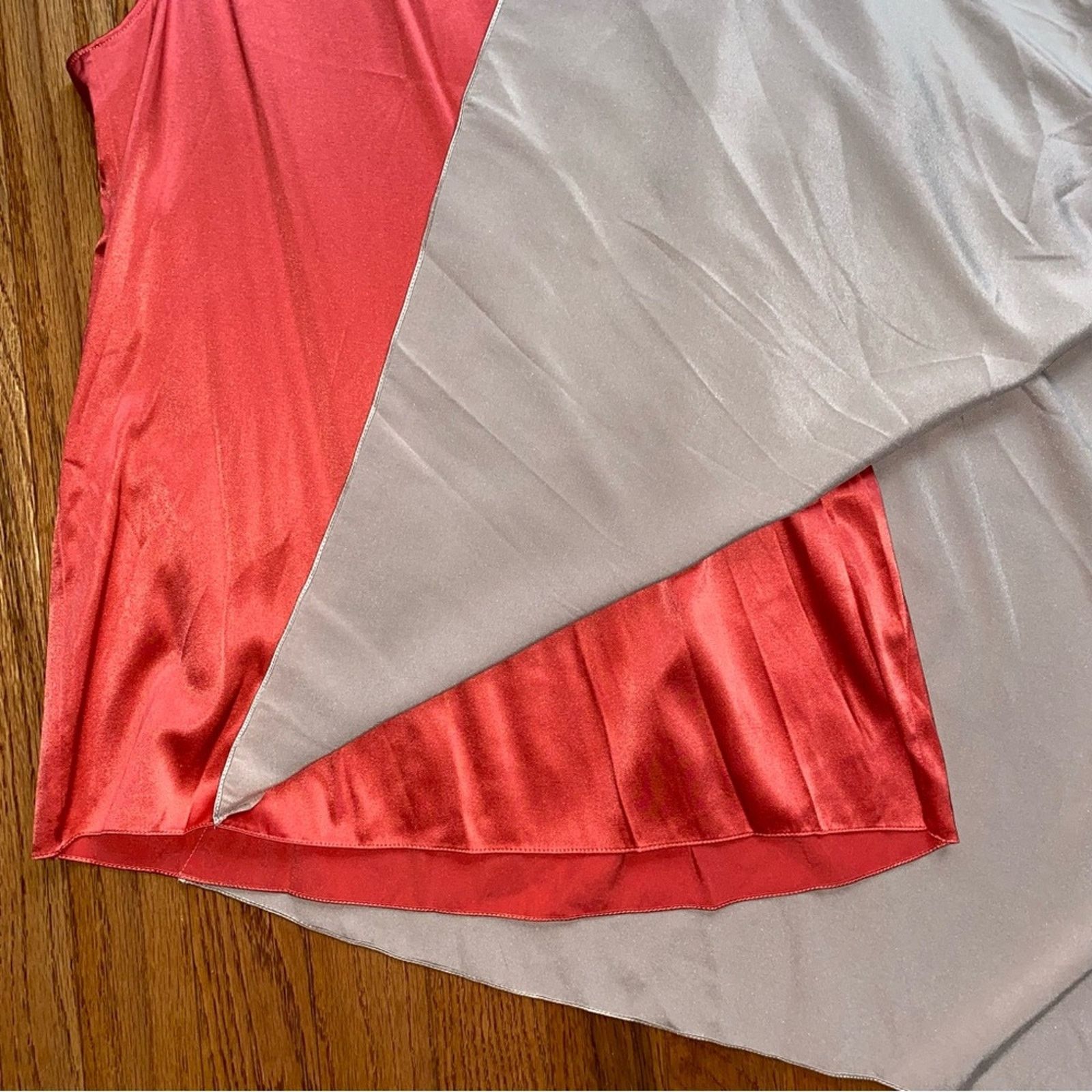 Ramy Brook Ramy Brook Tuckernuck Silk Colorblock Scarf Blouse S EUC Size S / US 4 / IT 40 - 5 Thumbnail