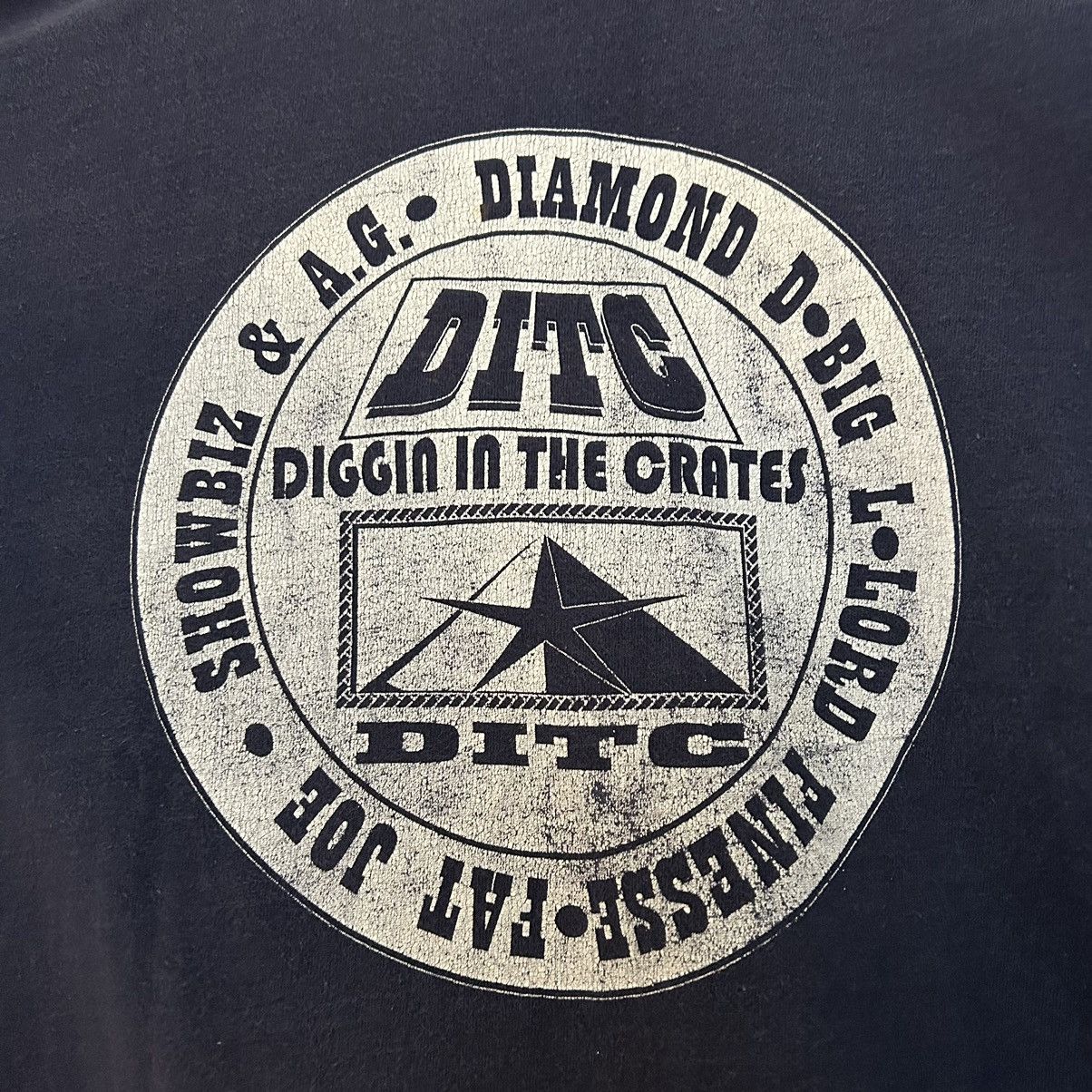Rap Tees × Vintage D.I.T.C Diggin in the crates Lord Finesse Big L Fat Joe Size US XXL / EU 58 / 5 - 4 Thumbnail