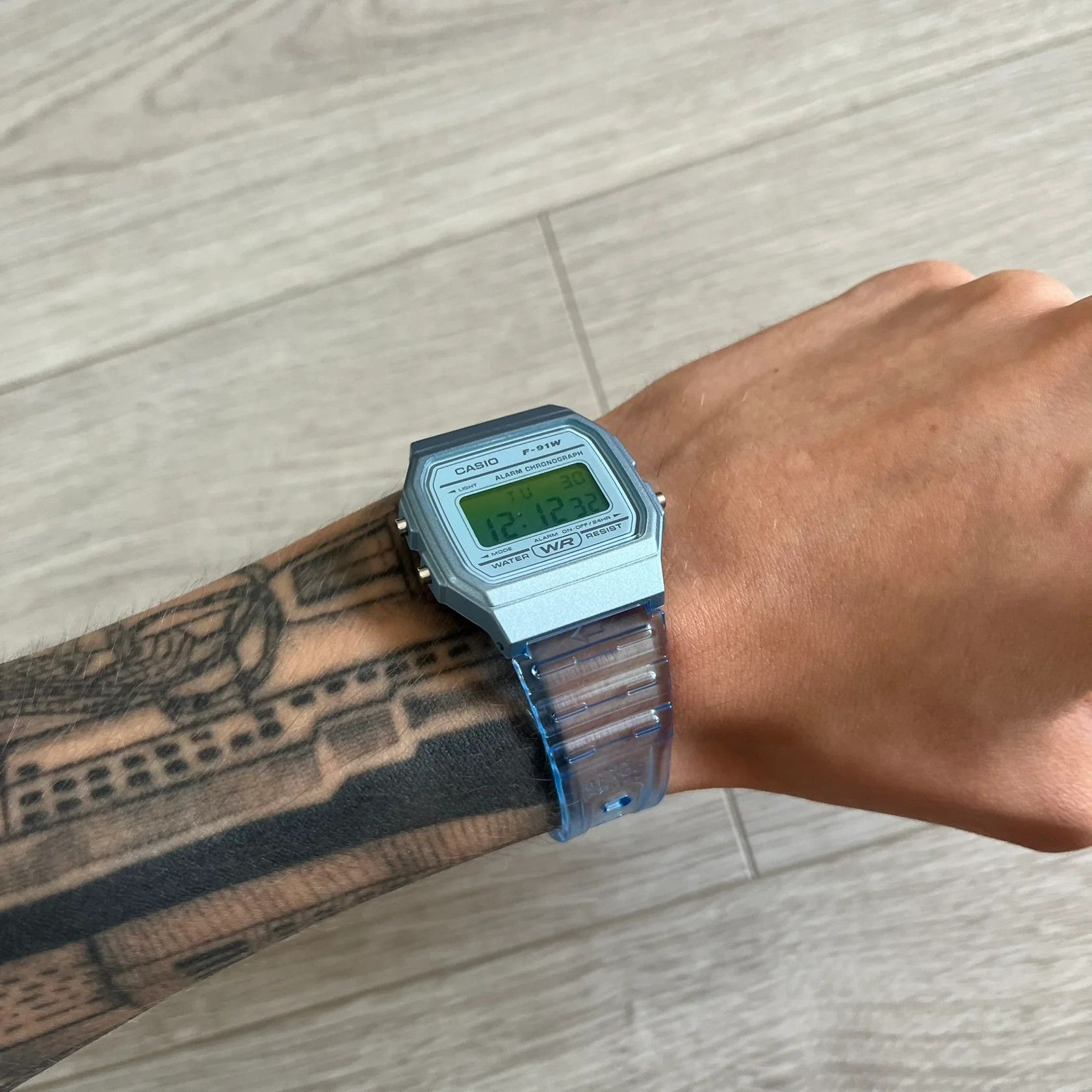 Casio Casio F-91W Gradient & Blue "Atlantis City" Size ONE SIZE - 3 Thumbnail