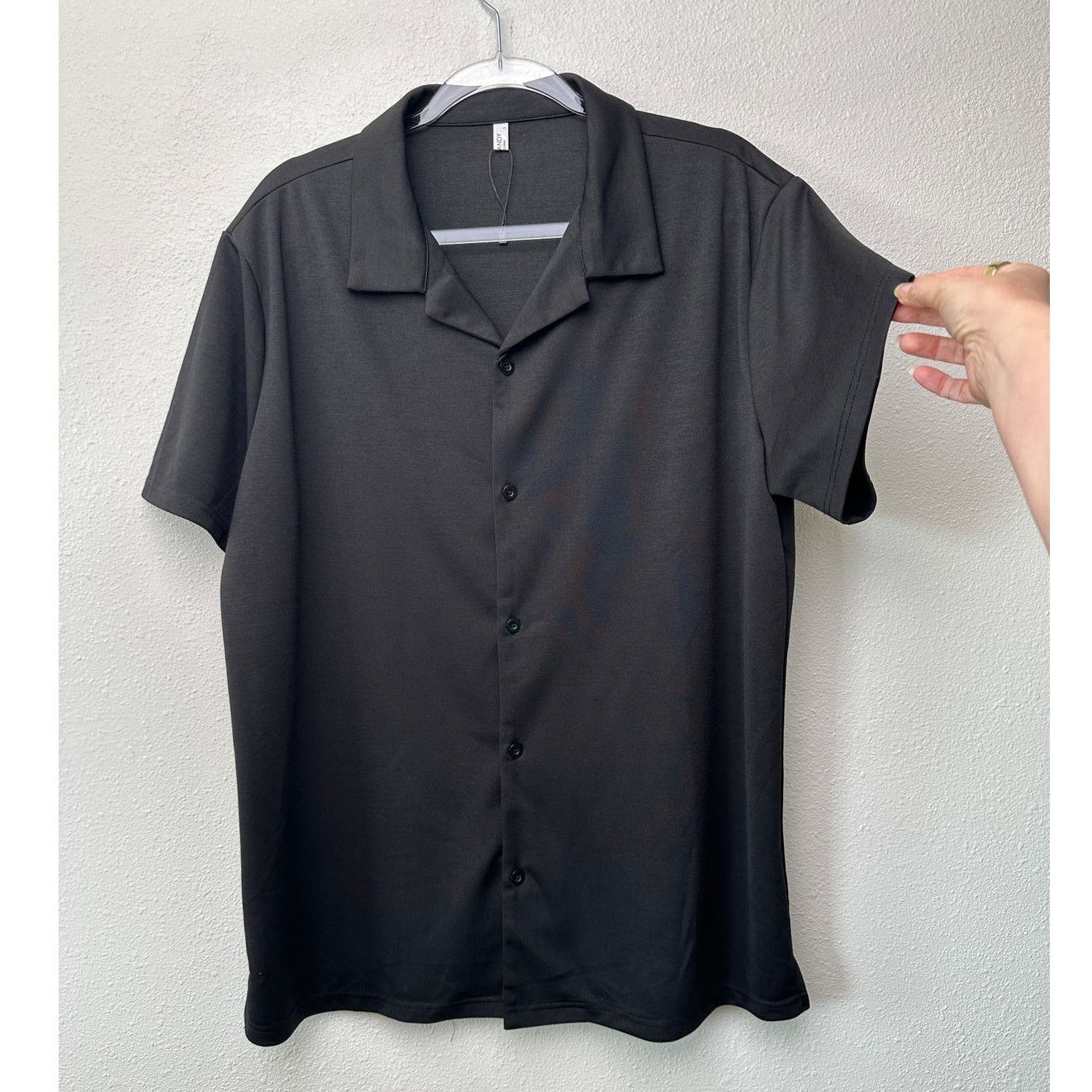 Other NWOT Coofandy Black Bowling Shirt Short Sleeve Size L Size US L / EU 52-54 / 3 - 1 Thumbnail