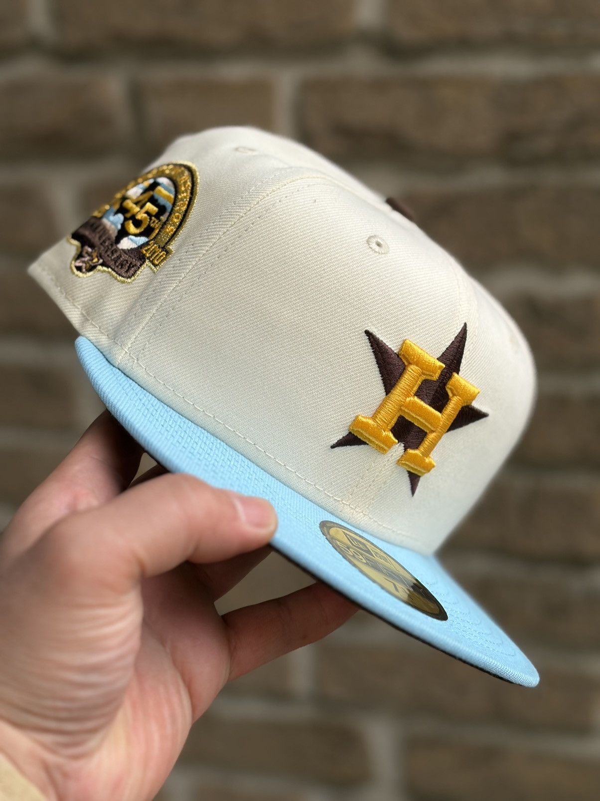 New Era Two tone Houston Astros Homer size 7 1/4 Size ONE SIZE - 1 Thumbnail