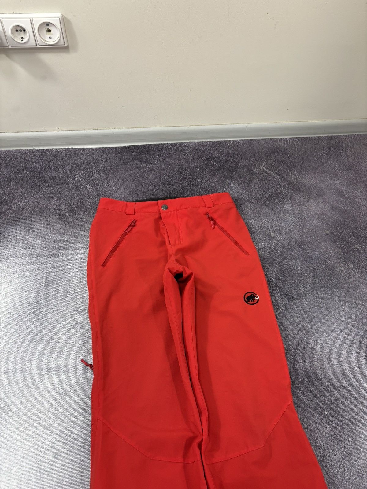 Mammut Mammut Men’s Tatramar Schoeller Red Insulated Snow Ski Pants Size US 30 / EU 46 - 4 Thumbnail