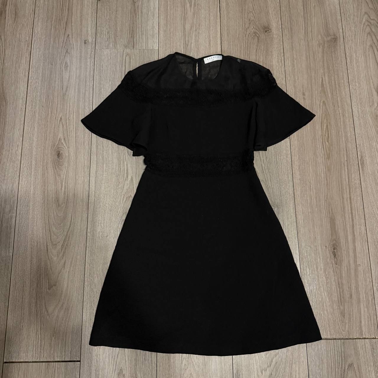 Sandro sandro paris women dress size 1 black Size S / US 4 / IT 40 - 1 Thumbnail