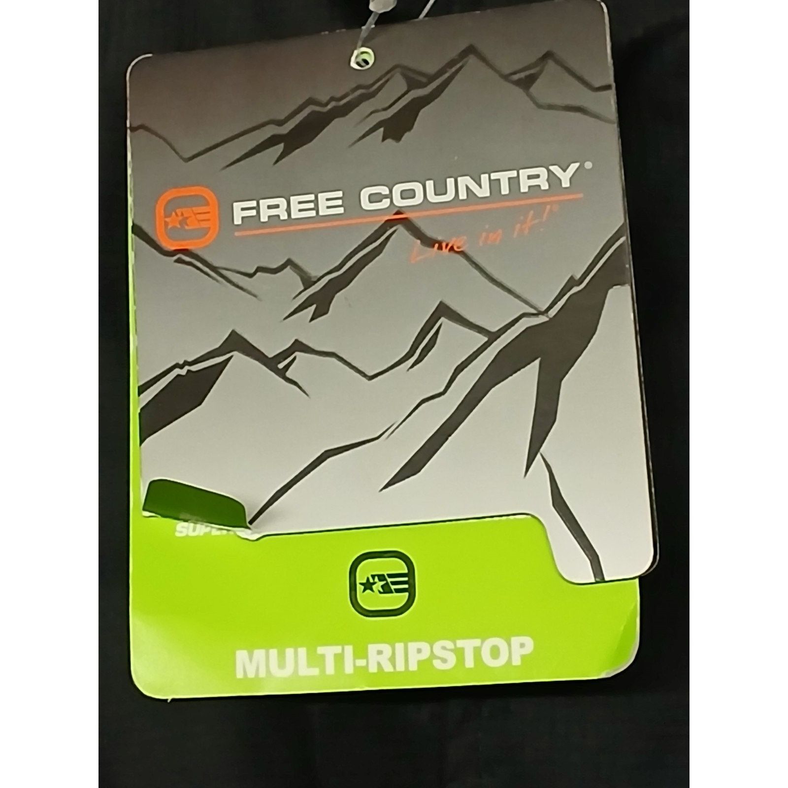 Free Country Free Country (Large) Mens Black Windbreaker Insulated Jacket Size US L / EU 52-54 / 3 - 7 Thumbnail