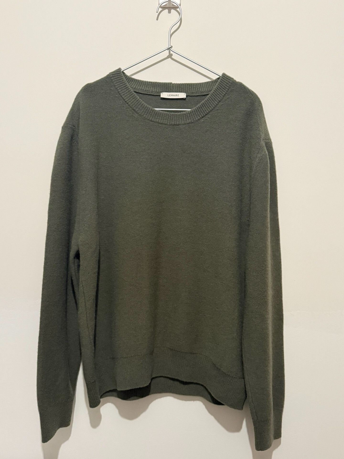 Lemaire Lemaire Crew Neck Wool Sweater Size US L / EU 52-54 / 3 - 1 Thumbnail