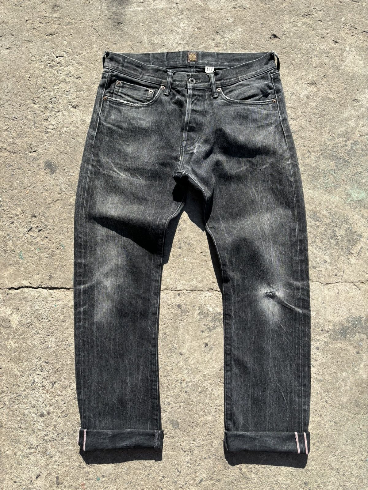 Indigofera Distressed Selvedge Jeans