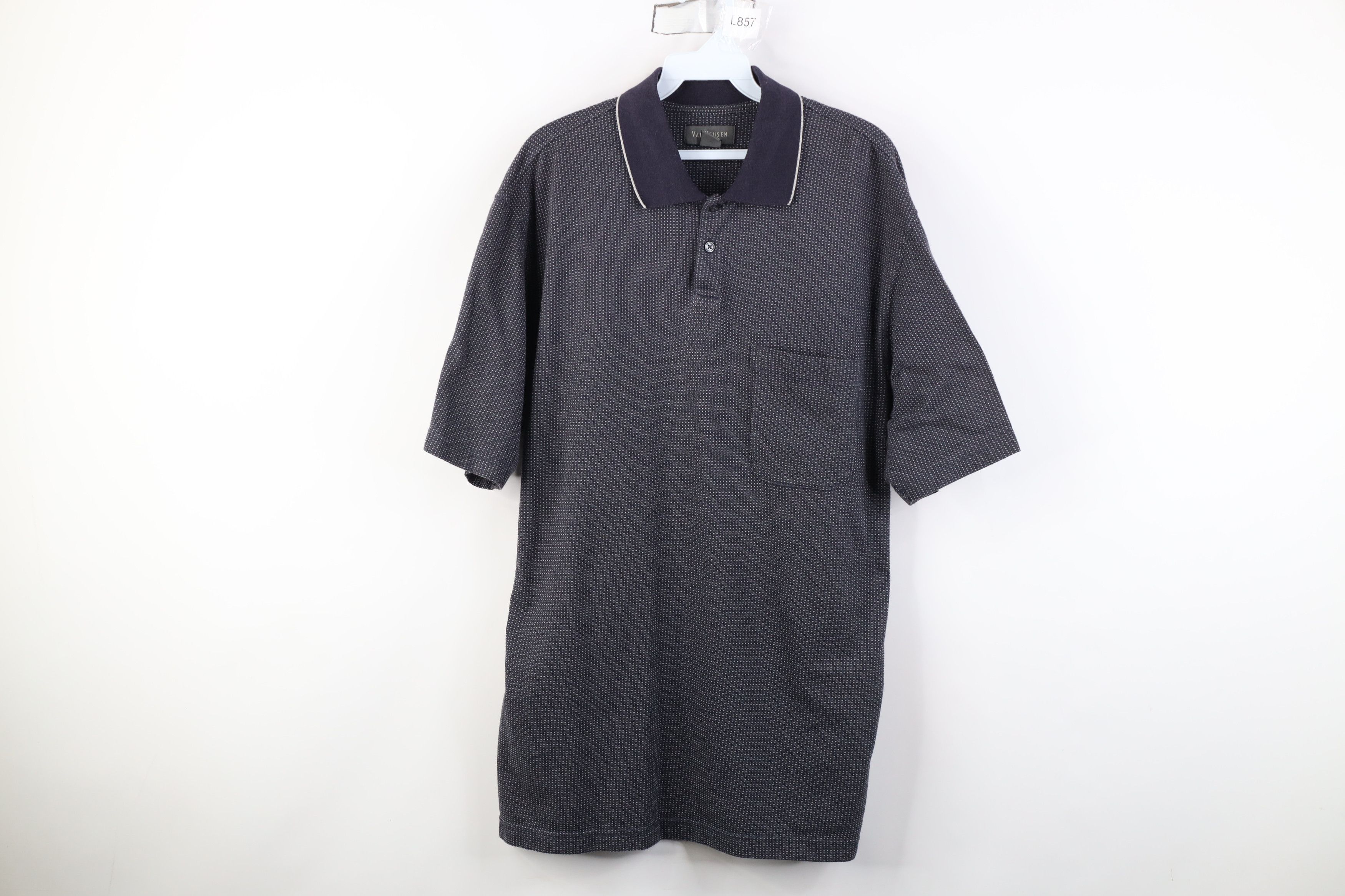 Vintage Vintage 90s Streetwear Knit Collared Golf Polo Shirt Size US L / EU 52-54 / 3 - 1 Thumbnail