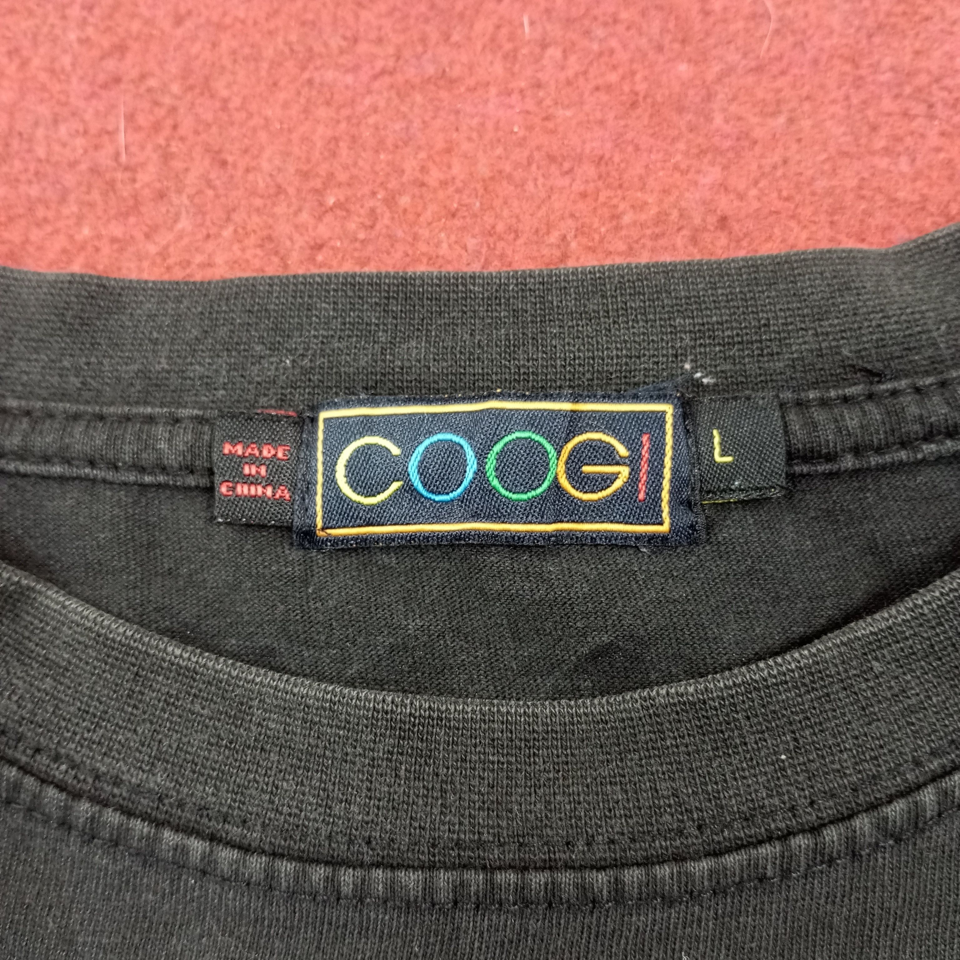 Coogi × Vintage Coogi Spellout Design Style Tshirt Size US L / EU 52-54 / 3 - 6 Thumbnail