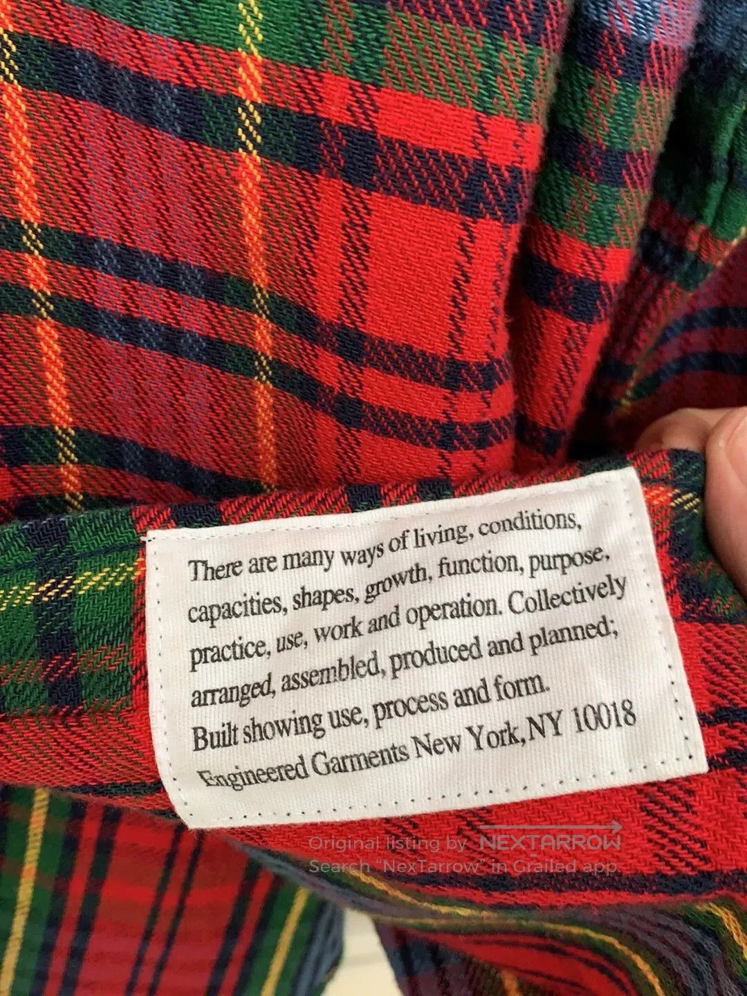 Engineered Garments Classic Flannel Shirt from Engineered Garments. Size US M / EU 48-50 / 2 - 4 Thumbnail