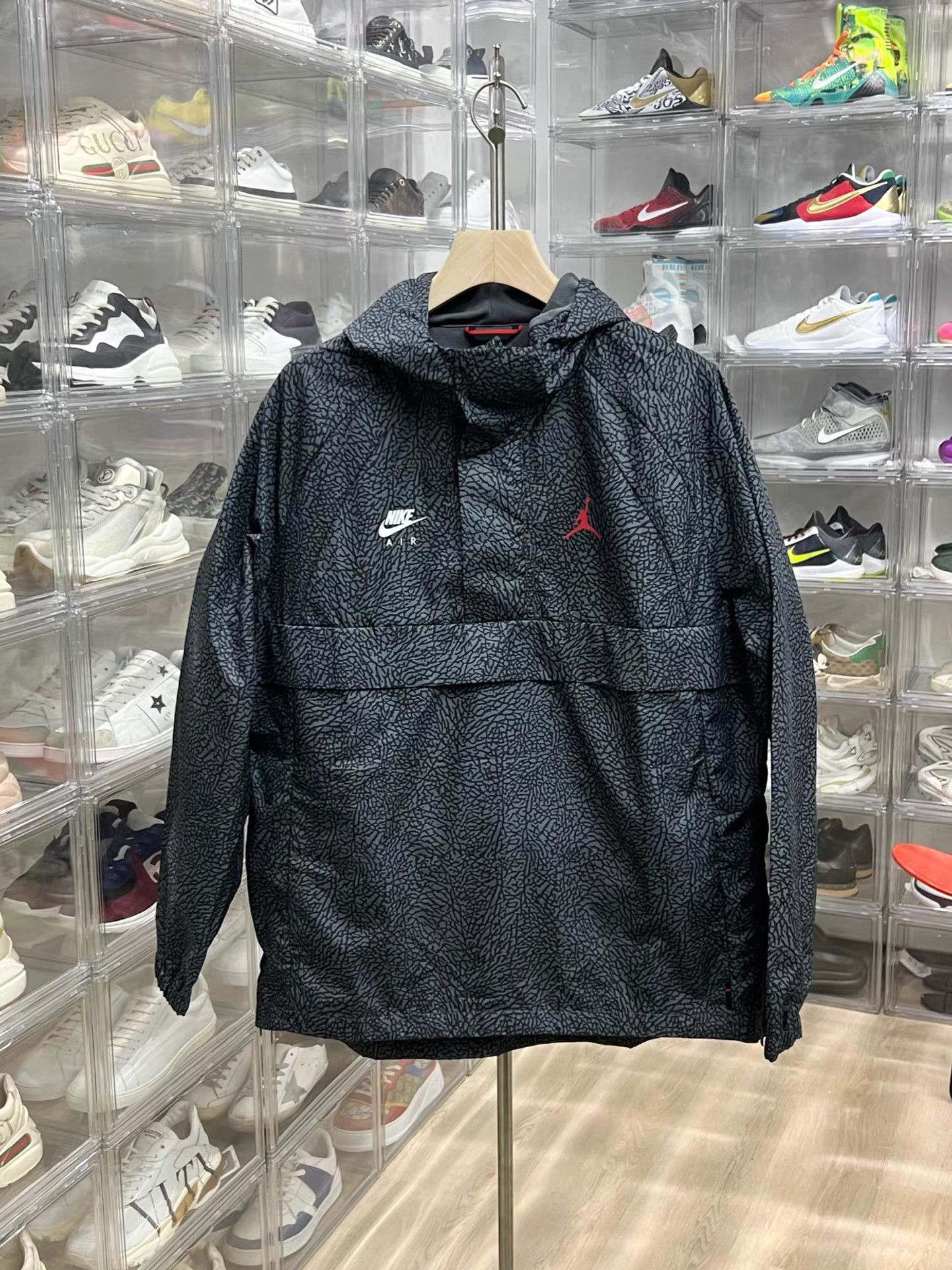 Jordan Brand JORDAN Hooded Half-Zip Sweatshirt K15 Size US M / EU 48-50 / 2 - 1 Thumbnail