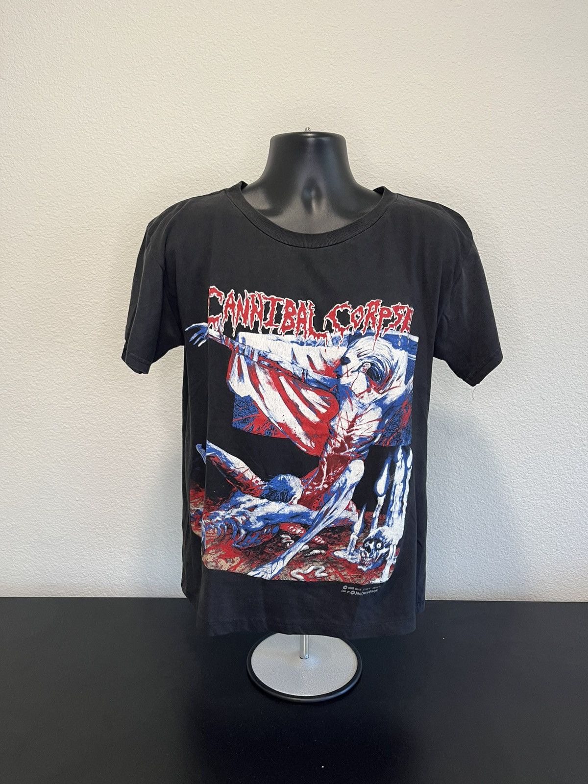 Band Tees × Vintage Cannibal corpse and tomb of the mutilated shirt vintage 90s Size US L / EU 52-54 / 3 - 1 Thumbnail