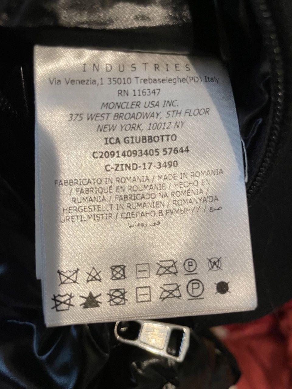 Moncler Moncler ICA GIUBBOTTO Size US M / EU 48-50 / 2 - 9 Thumbnail
