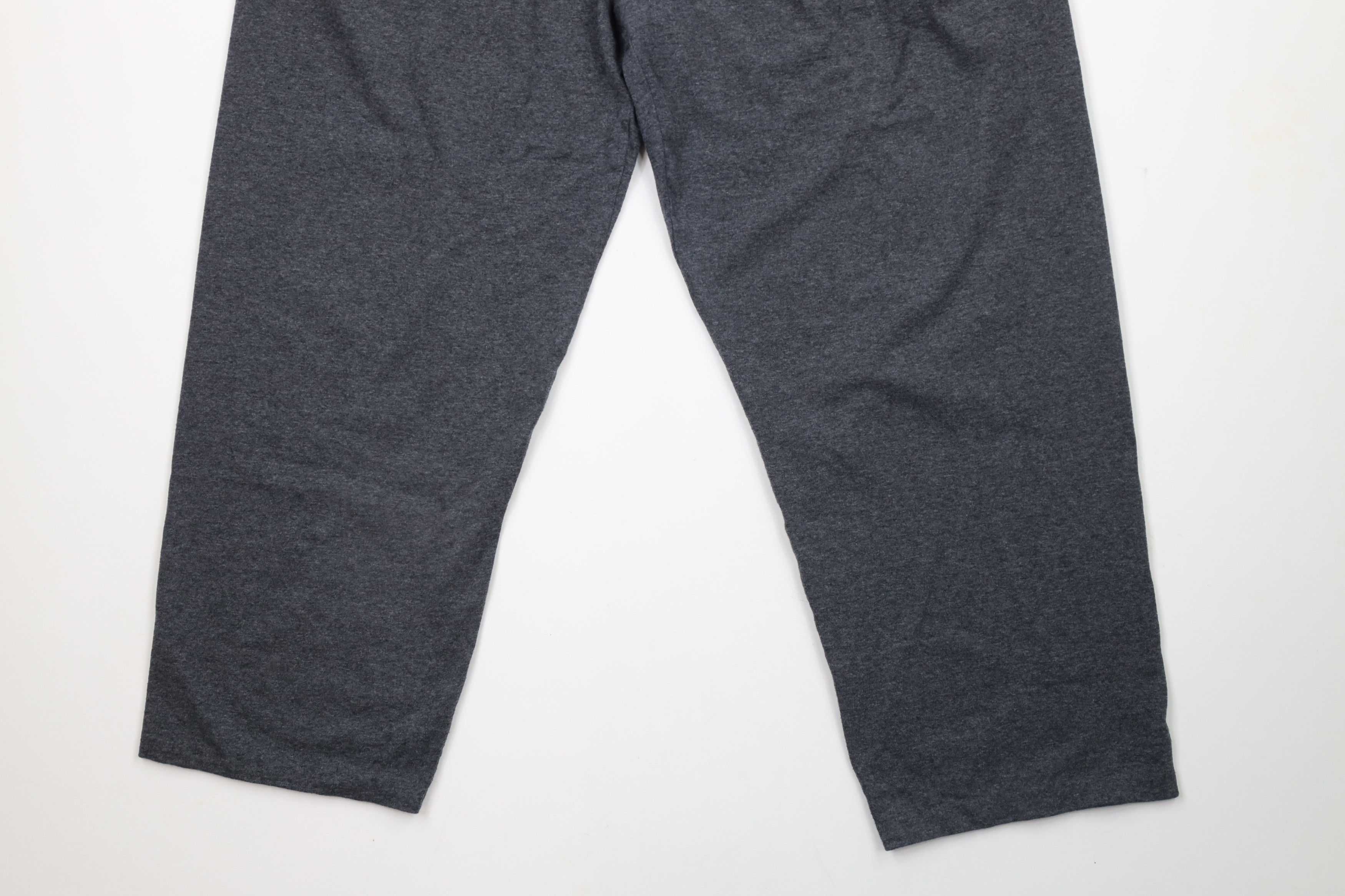 Russell Athletic × Vintage Vintage Russell Athletic Spell Out Wide Leg Sweatpants Gray Size US 34 / EU 50 - 4 Thumbnail