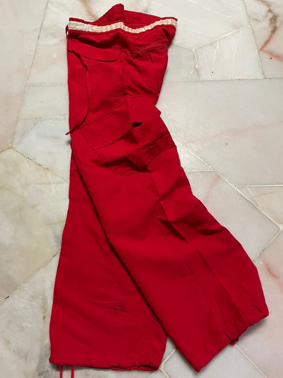 Japanese Brand BA PRO U.S.A PARACHUTE NYLON CARGO RED PUNK COLOR Size US 30 / EU 46 - 12 Thumbnail