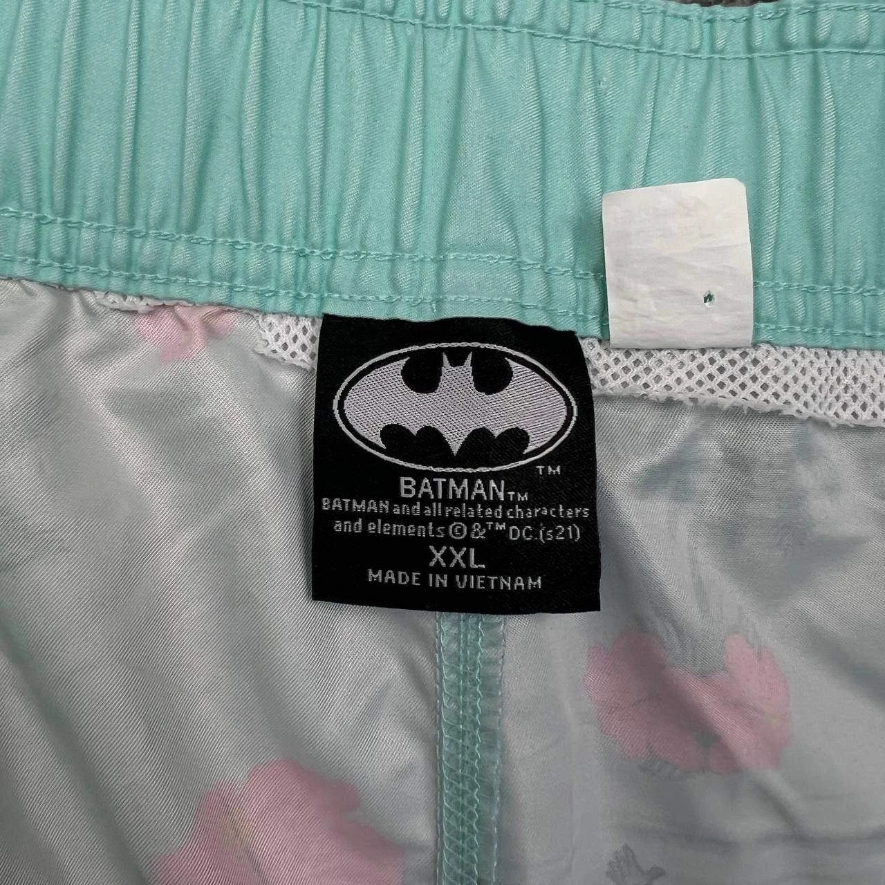 Other Batman Board Shorts Men XXL Floral Surfing Drawstring Swim Size US 42 / EU 58 - 8 Thumbnail