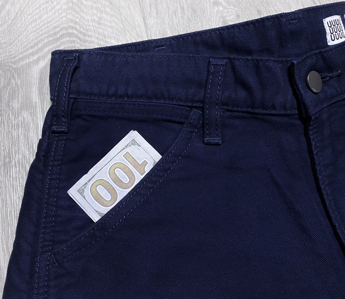 Uniqlo Women’s Uniqlo U Navy Cotton Mom Basic Jeans Denim Japanese Size 29" - 10 Thumbnail