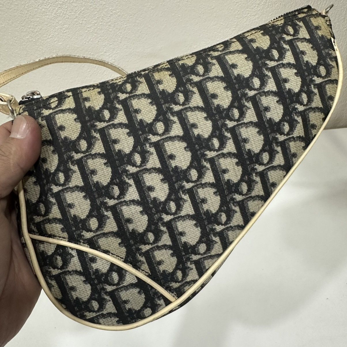 Dior ‼️LASTDROP‼️ CHRISTIAN DIOR VINTAGE MINI SADDLE BAG Size ONE SIZE - 6 Thumbnail