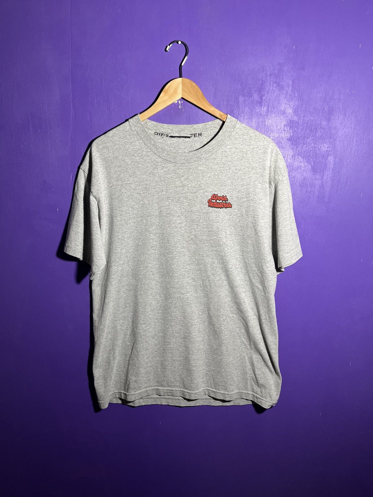 Vintage × World Industries Vintage 90s World industries mullet logo t-shirt Size US L / EU 52-54 / 3 - 1 Thumbnail