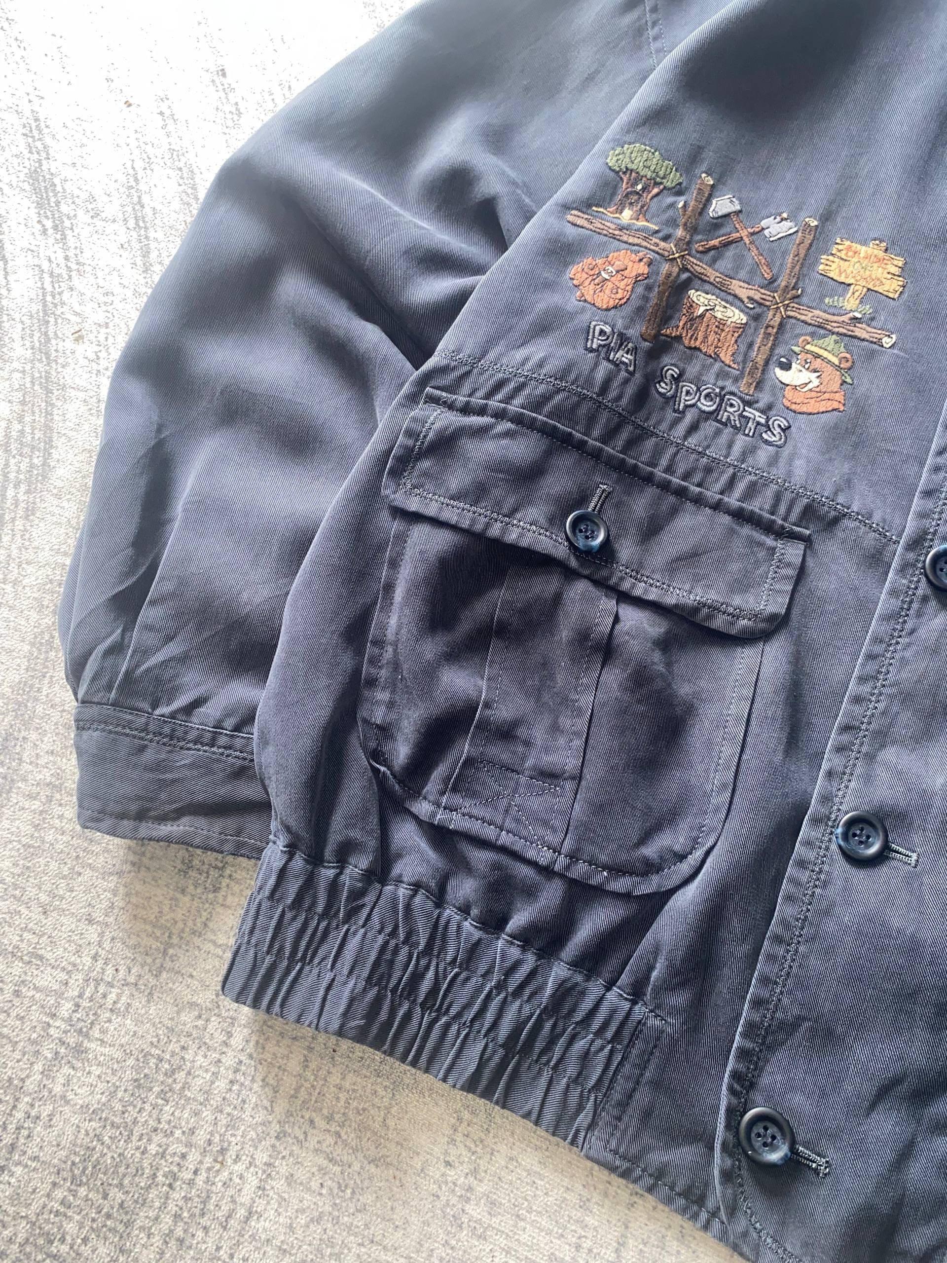 Gear for Sports Vintage Pia Sports Woodyland Boxy Bomber Jacket Size US M / EU 48-50 / 2 - 6 Thumbnail