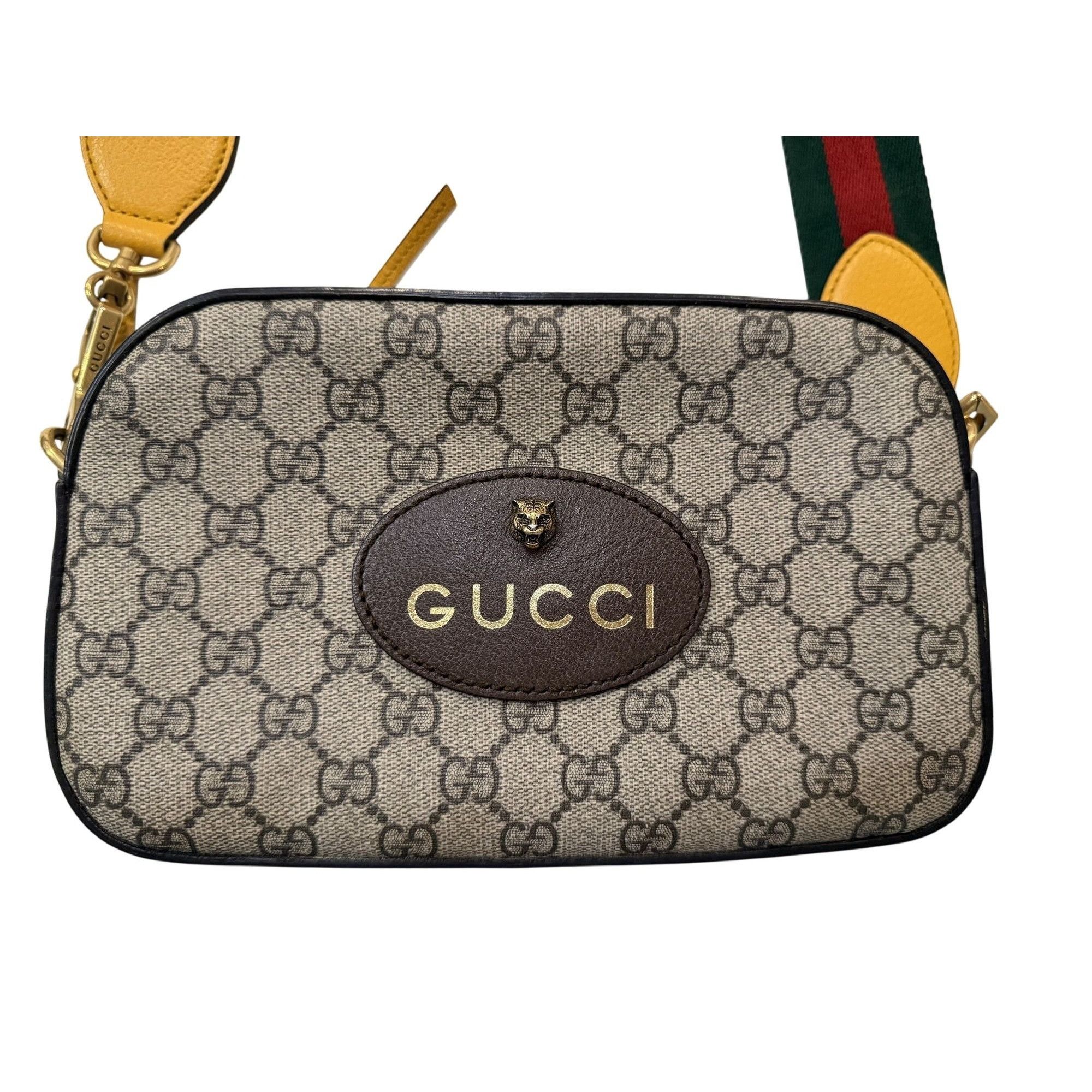 Gucci Gucci Neo Vintage Ophidia GG Supreme Canvas Crossbody Bag Wi Size ONE SIZE - 8 Thumbnail