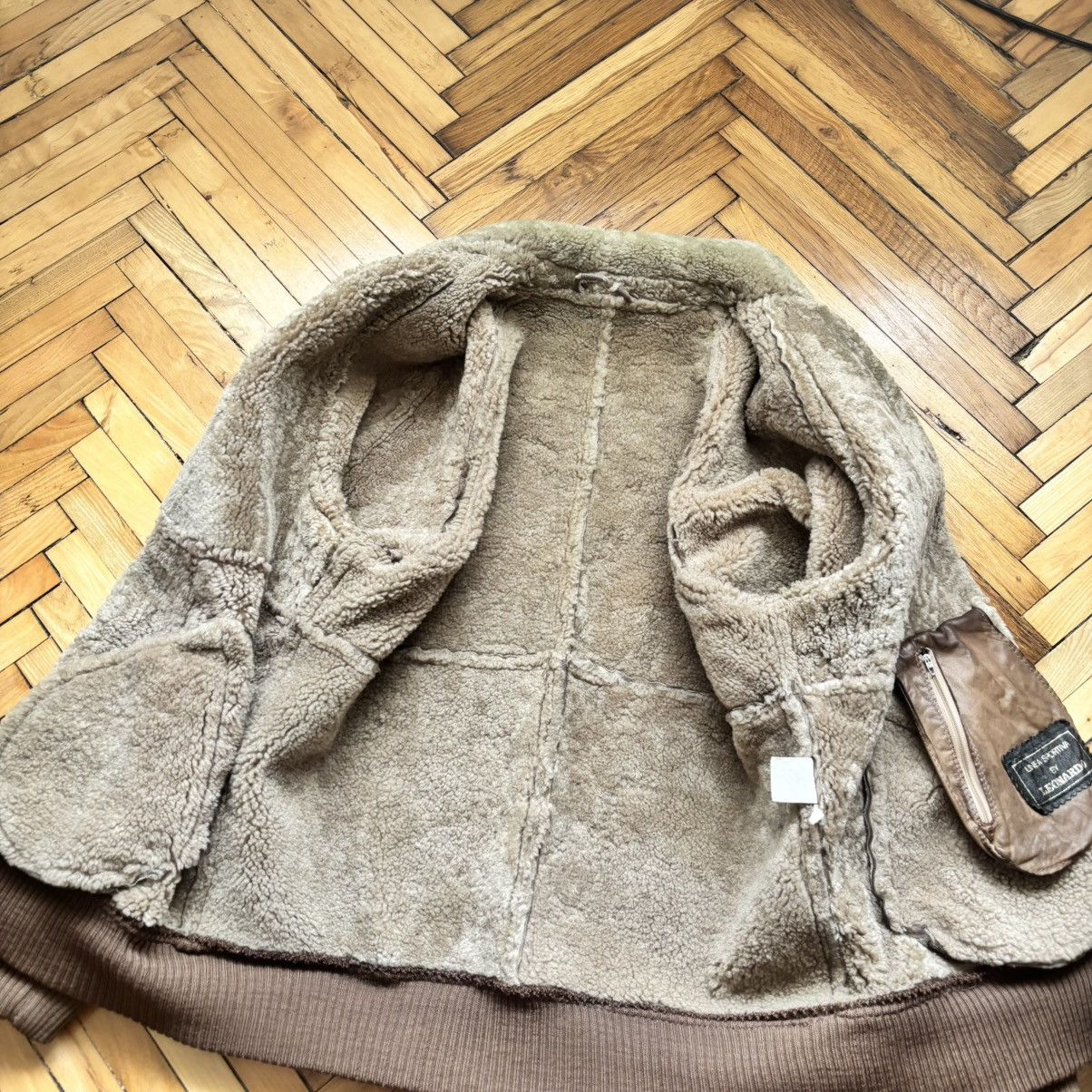Vintage Last Drop‼️ Vintage 70’s Sheepskin Leather Jacket Size US L / EU 52-54 / 3 - 5 Thumbnail