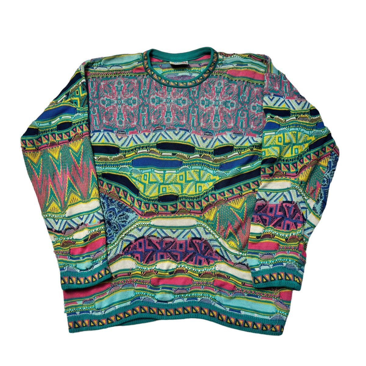 Coogi Vintage Coogi 3d Knit Sweater Size US L / EU 52-54 / 3 - 1 Thumbnail