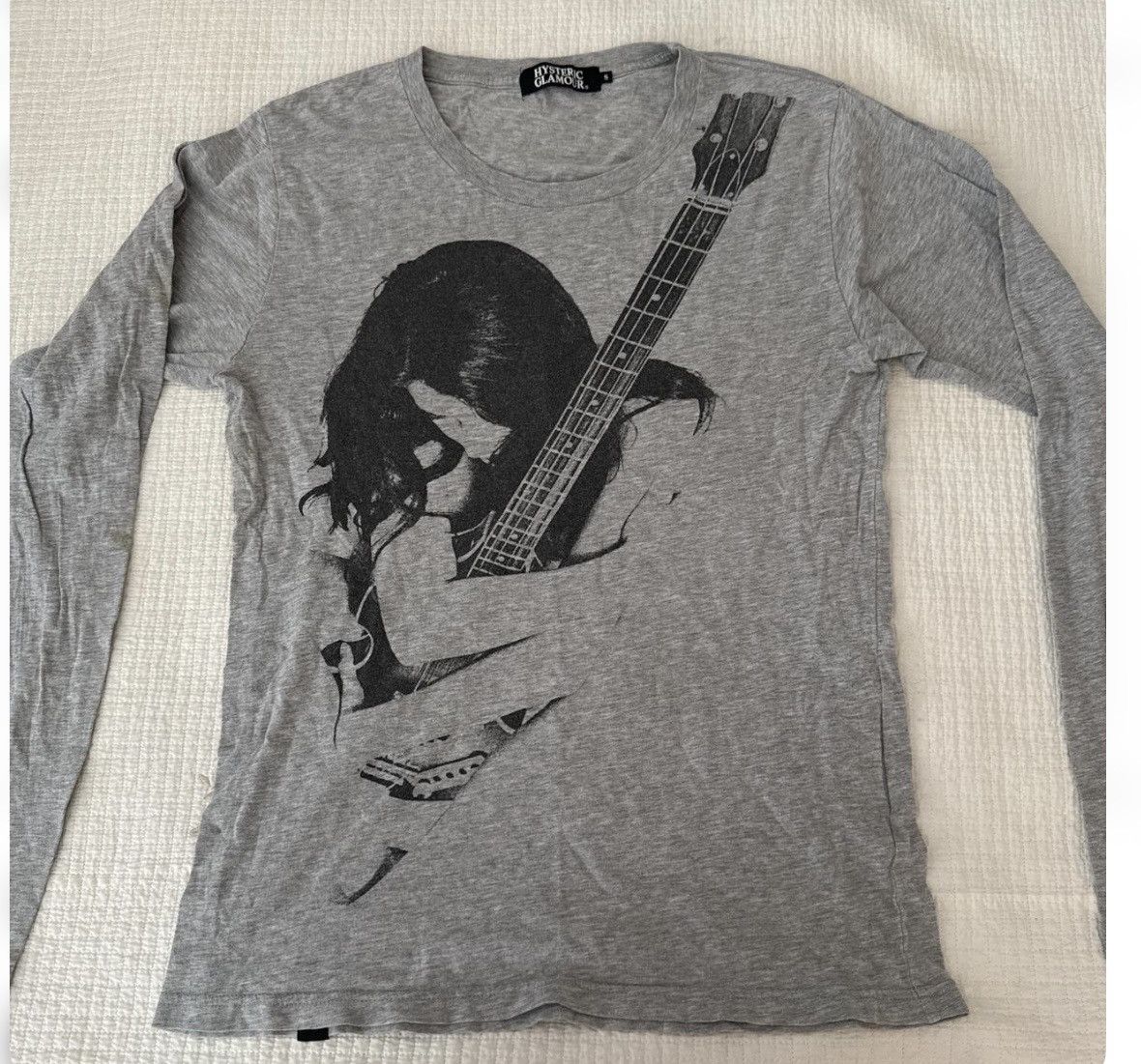 Hysteric Glamour Hysteric glamour long sleeve guitar girl shirt Size S / US 4 / IT 40 - 1 Thumbnail
