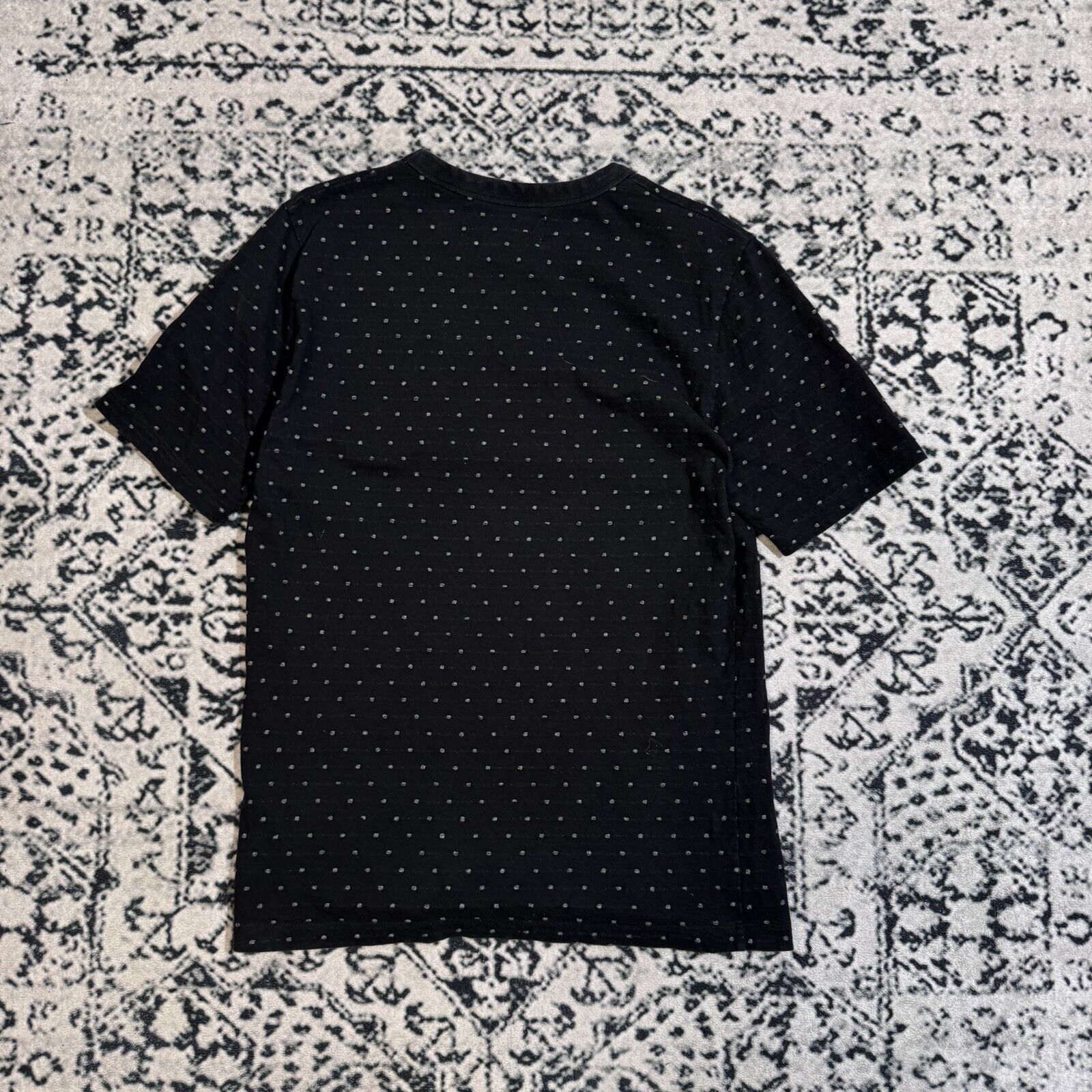 Our Legacy × Vintage Our Legacy Unisex Black Cotton T-Shirt Size S Polka Dot Size US S / EU 44-46 / 1 - 13 Thumbnail