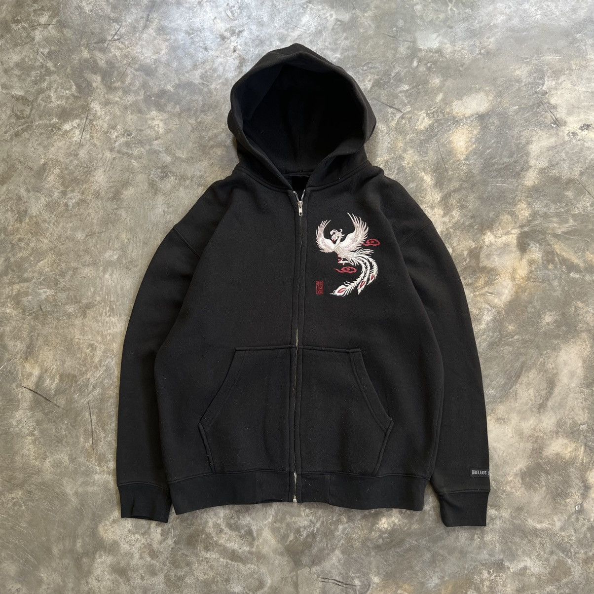 Hysteric Glamour 2000’s Bullet Noise Peacock Embroidered Hoodie Size US L / EU 52-54 / 3 - 2 Thumbnail