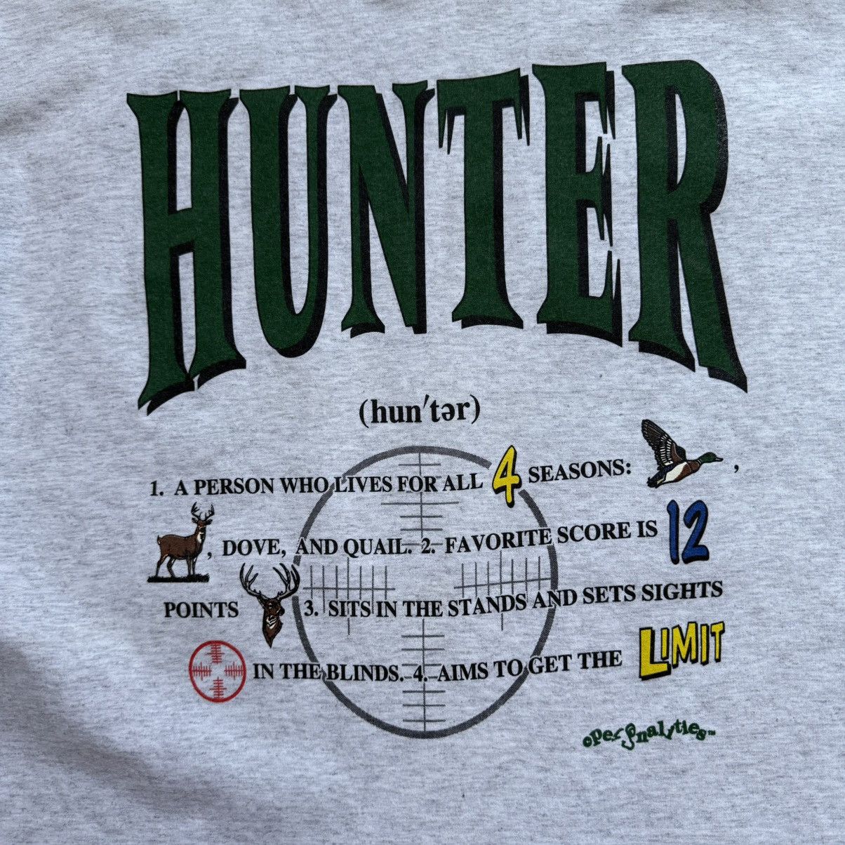 Vintage Vintage Personalities Hunter Definition Tee Size US XL / EU 56 / 4 - 4 Thumbnail