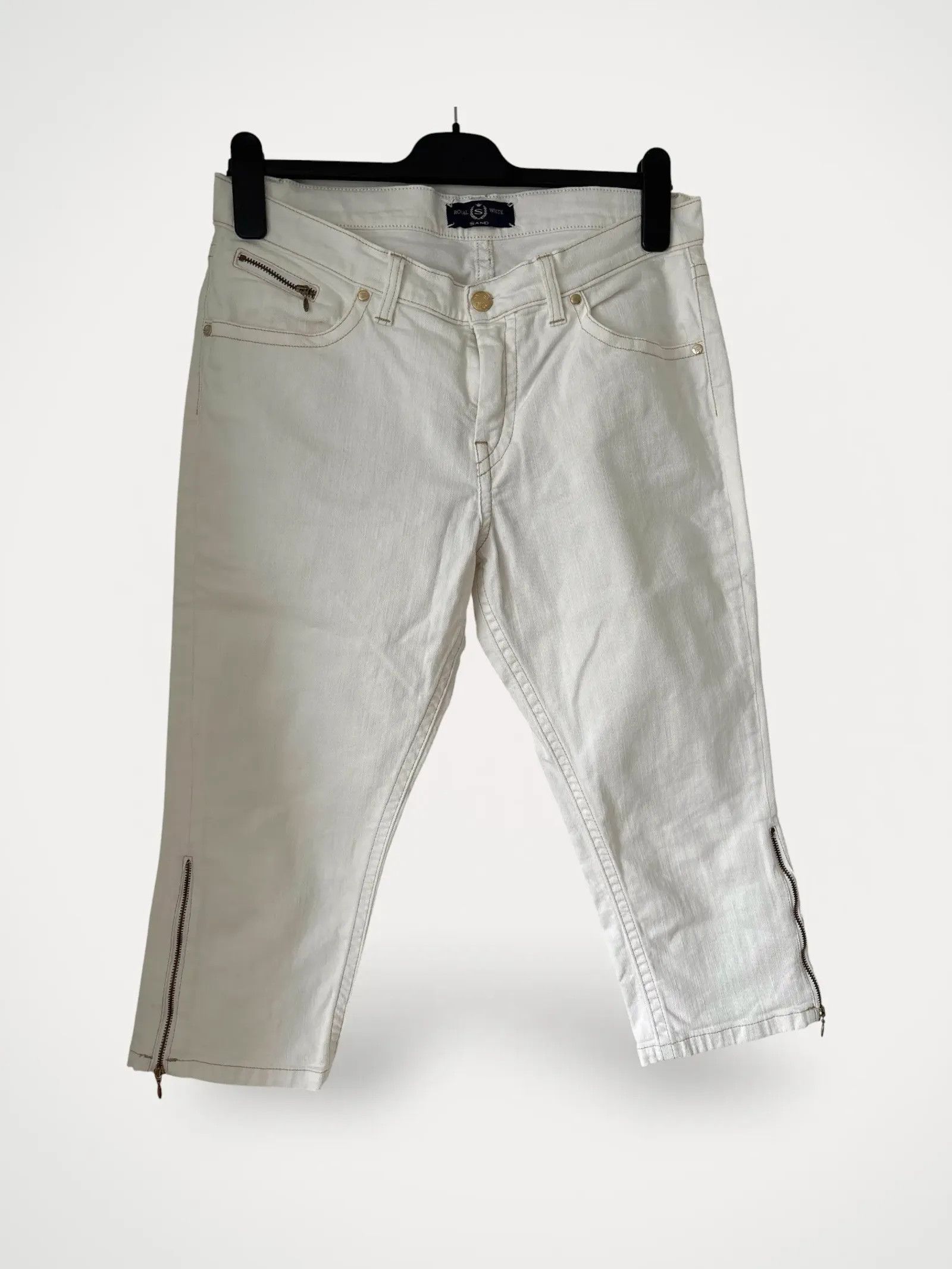 SAND Sand Sabrina Zip Crop Pants Size 24" / US 00 / IT 34 - 1 Thumbnail