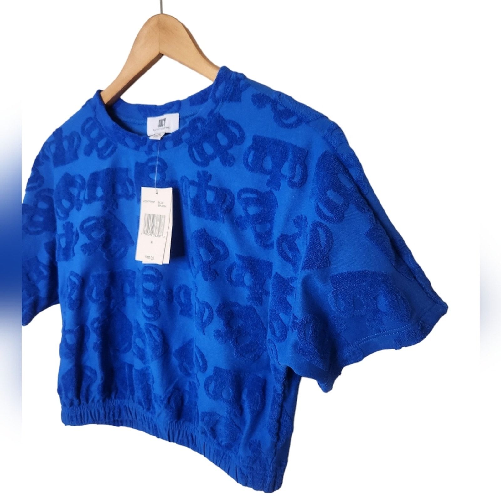 Juicy Couture NWT Juicy Couture Terry Cropped Top Medium Size M / US 6-8 / IT 42-44 - 6 Thumbnail