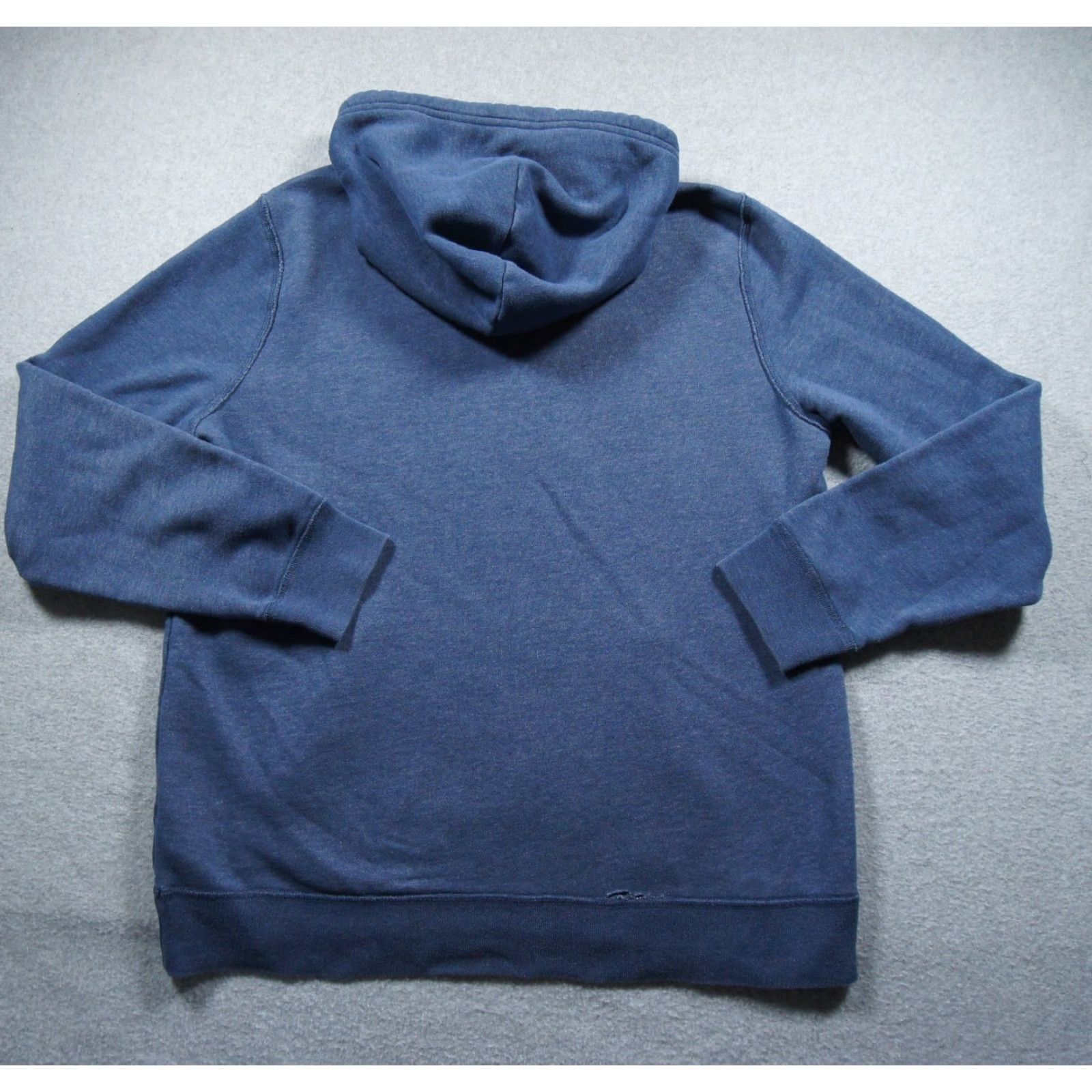 Abercrombie & Fitch Abercrombie & Fitch Sweatshirt Mens Large Blue Hoodie Fleece Pullover Logo Size US L / EU 52-54 / 3 - 4 Thumbnail