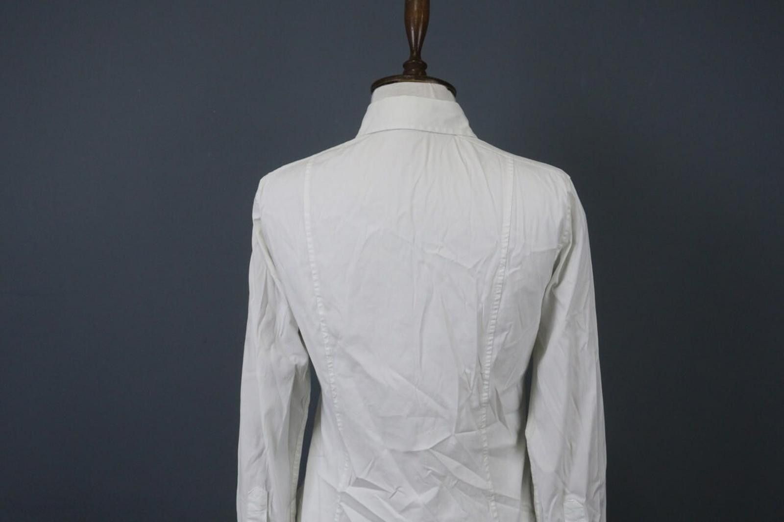Etro Etro White Cotton Collar Regular Fit Shirt Top Size 44 Size M / US 6-8 / IT 42-44 - 8 Thumbnail