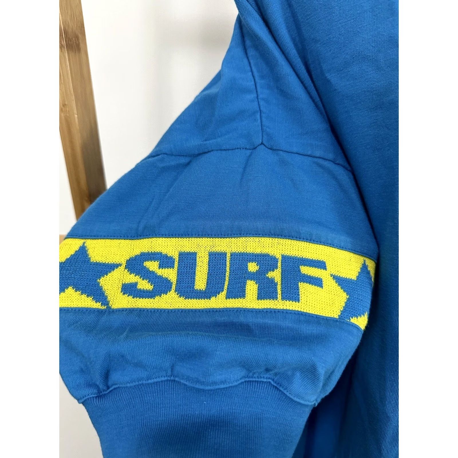 Ocean Pacific VINTAGE OP Polo Shirt Blue Size L 80s Surf Beach Sleeve Graphic Mens Size US L / EU 52-54 / 3 - 5 Thumbnail