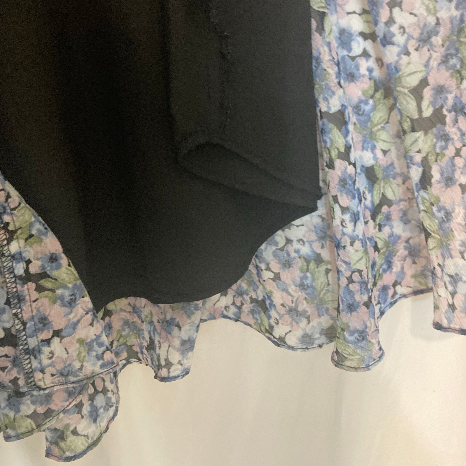 Other VICI Collection Balloons Purple Blue Floral Mini Dress Size S / US 4 / IT 40 - 8 Thumbnail