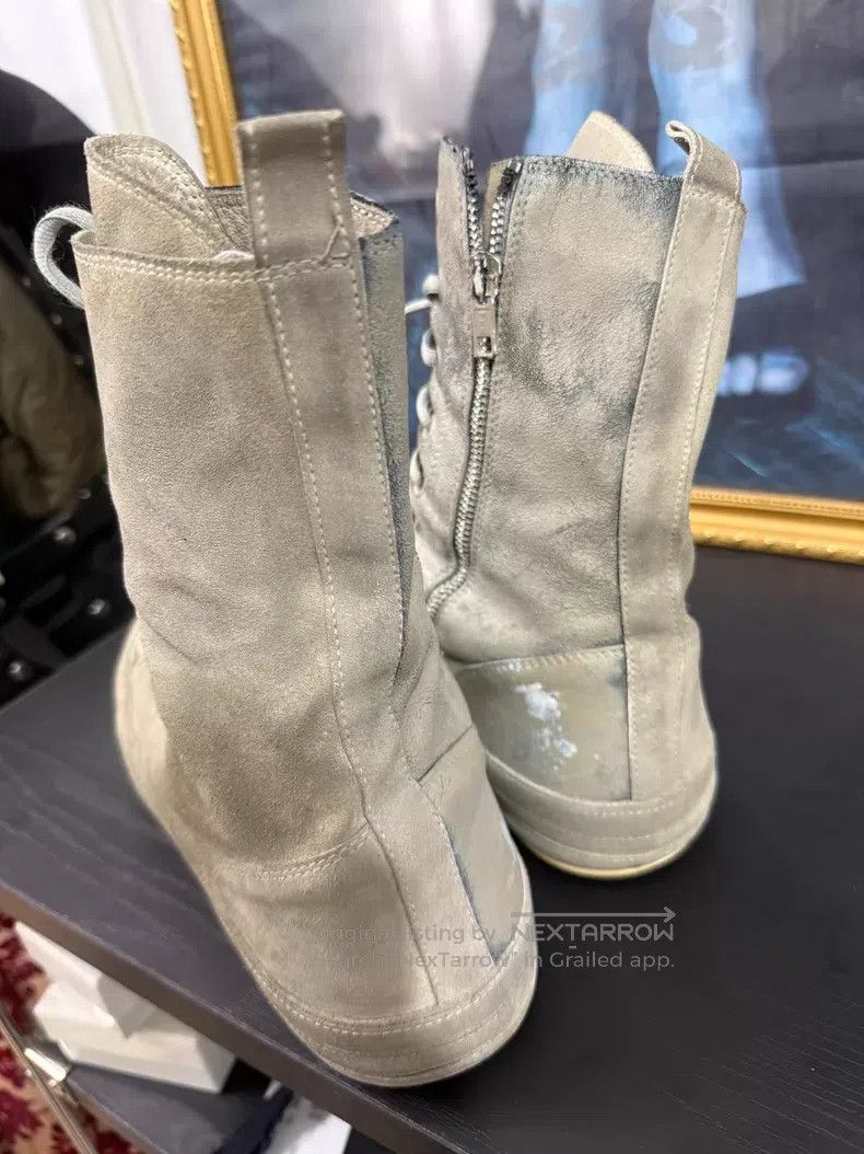 Ann Demeulemeester Ann Demeulemeester Brushed Glitter High-top Sneakers Size US 9 / EU 42 - 6 Thumbnail