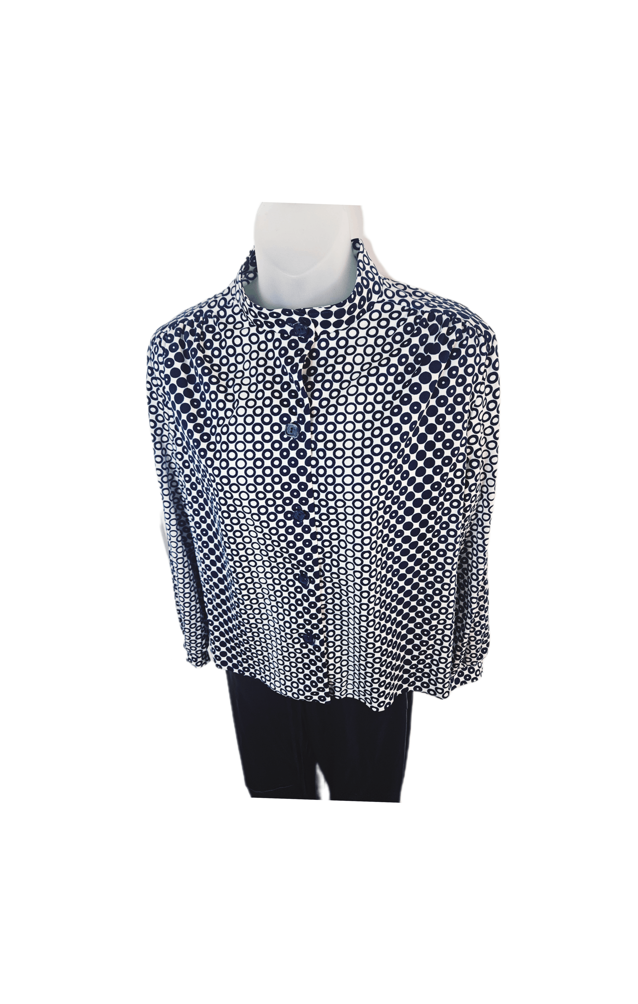 Other MOD GEO 1960S BLOUSE MINT Size M / US 6-8 / IT 42-44 - 3 Thumbnail