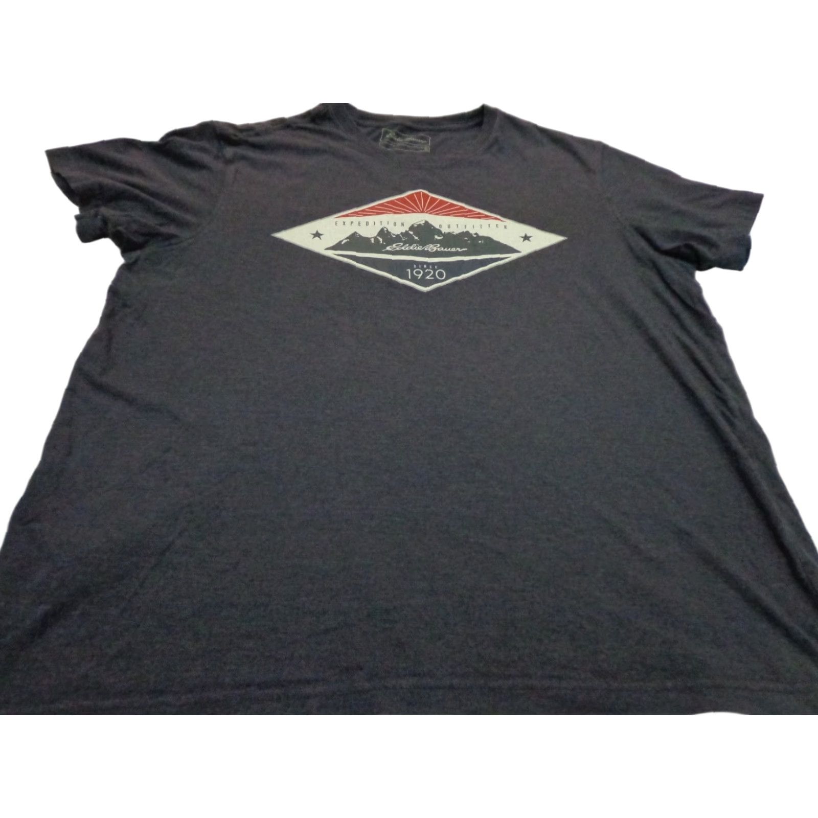 Eddie Bauer Eddie Bauer T-Shirt Mens XL Blue Expedition Outfitter Mountain Graphic Shirt Mens XL Blue Eddie Bauer Expedition Mountain Graphic Size US XL / EU 56 / 4 - 1 Thumbnail