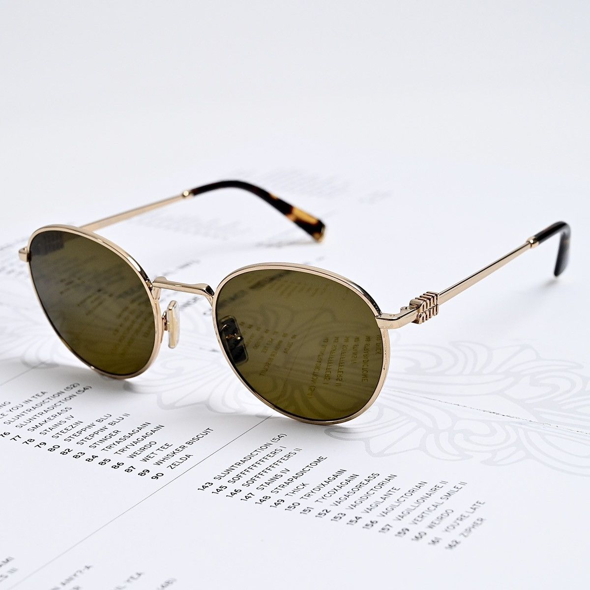 Miu Miu MIU MIU 0MU 55ZS SUNGLASSES Size ONE SIZE - 2 Thumbnail