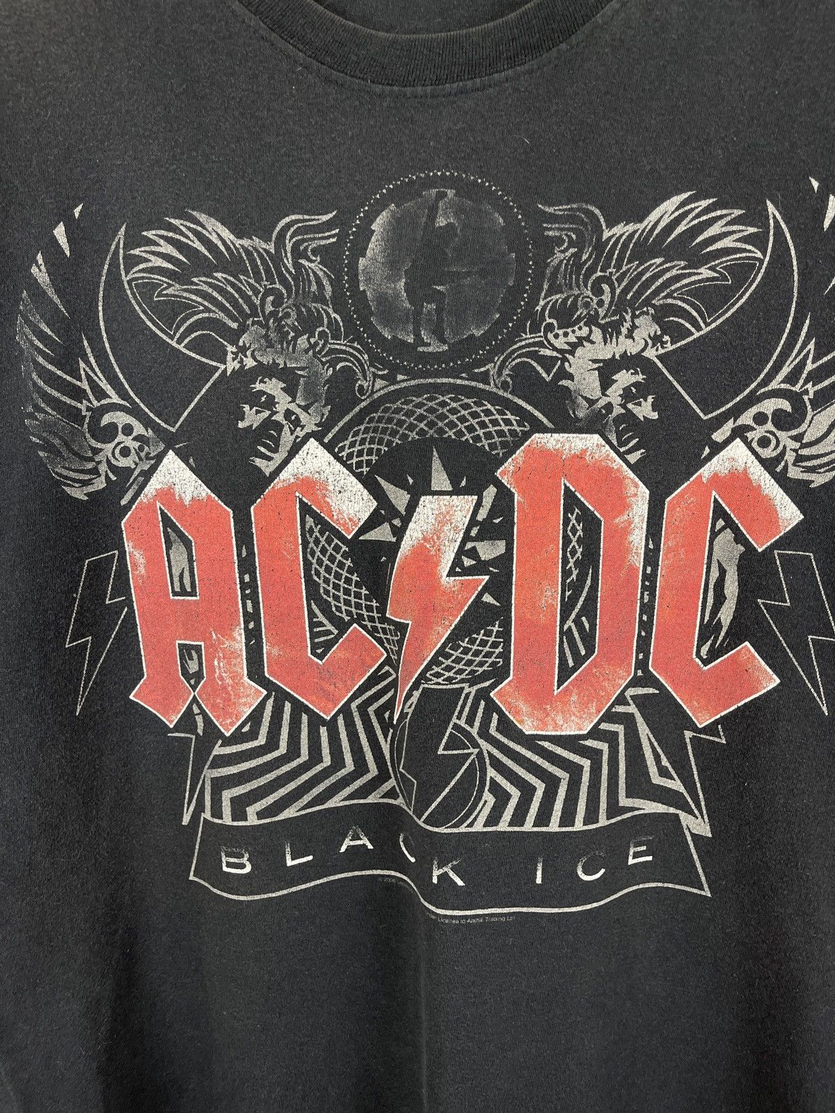 AC/DC AC/DC Black Ice 2008 vintage band tee shirt Size US L / EU 52-54 / 3 - 4 Thumbnail