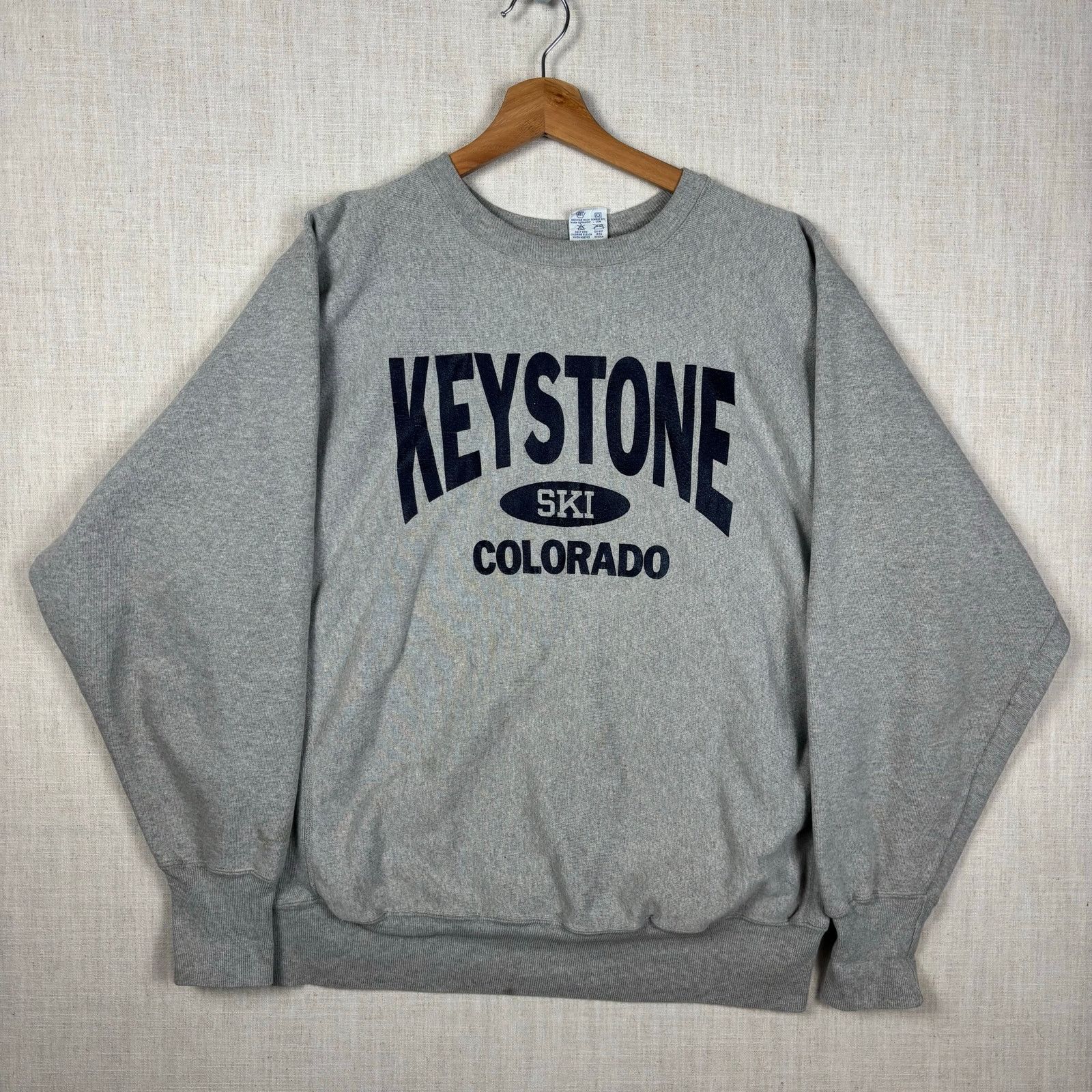 Champion Champion Reverse Weave 90s Grey Keystone Ski Colorado XL Size US XL / EU 56 / 4 - 1 Thumbnail