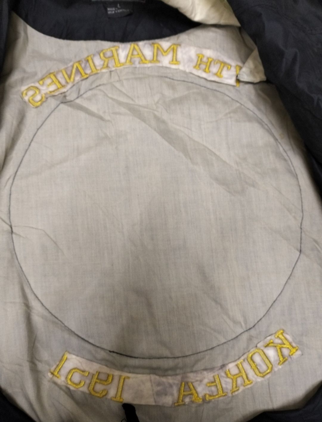 Vintage US MARINE Corps 7th Marine 1951 KOREA WARS JACKET Size US L / EU 52-54 / 3 - 10 Thumbnail